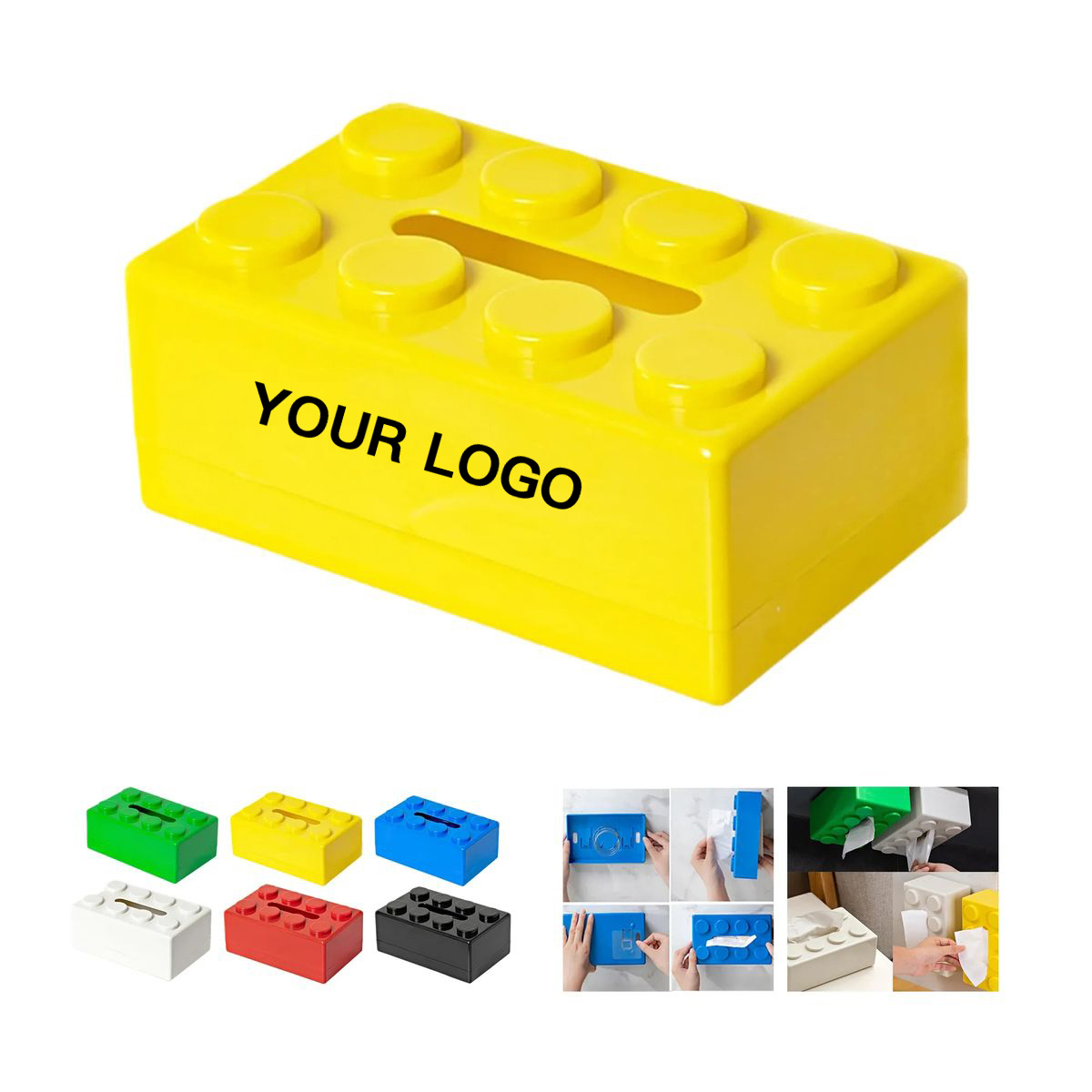 Durable Plastic Tissue Box for Living Room or Bedroom 2