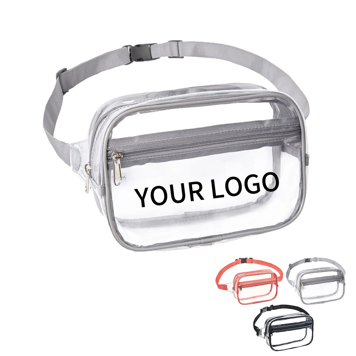 Adjustable Clear Fanny Pack For Outdoor Activities 2