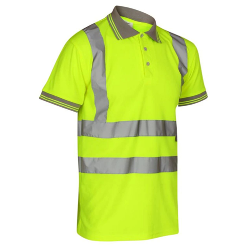 VISIPRO Short Sleeve Reflective Safety Polo with Bands, 1