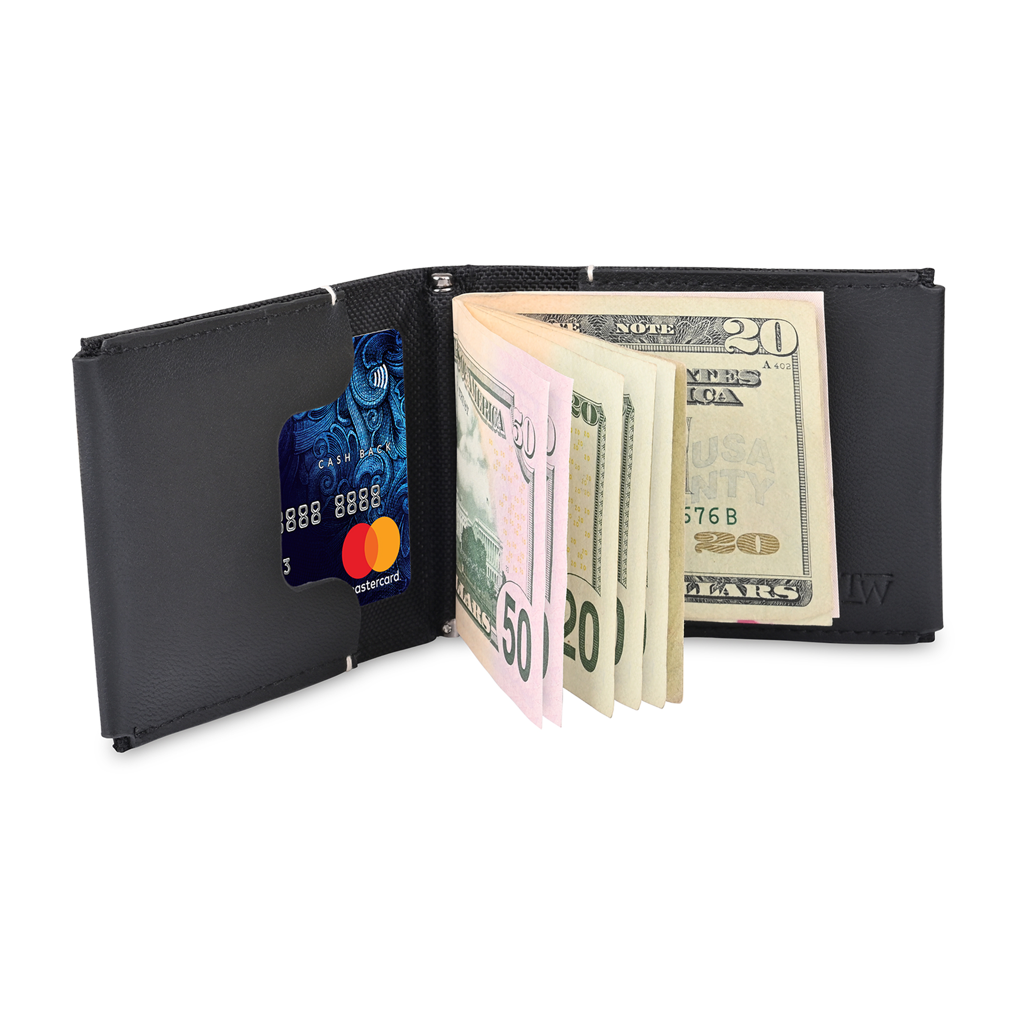 Travis & Wells® Lennox Recycled Nylon Money Clip 5
