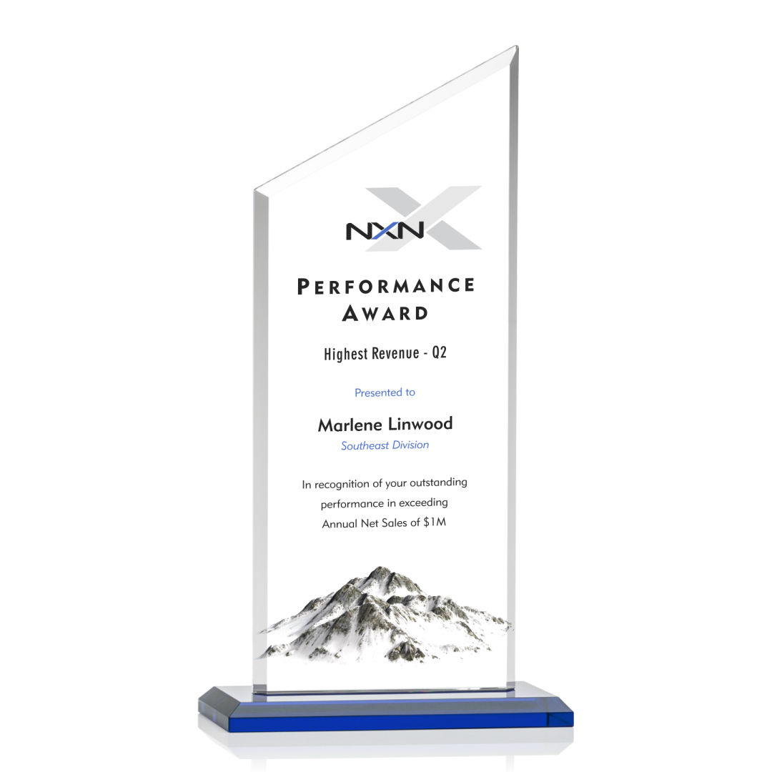 Conacher VividPrint™ Award - Blue 11