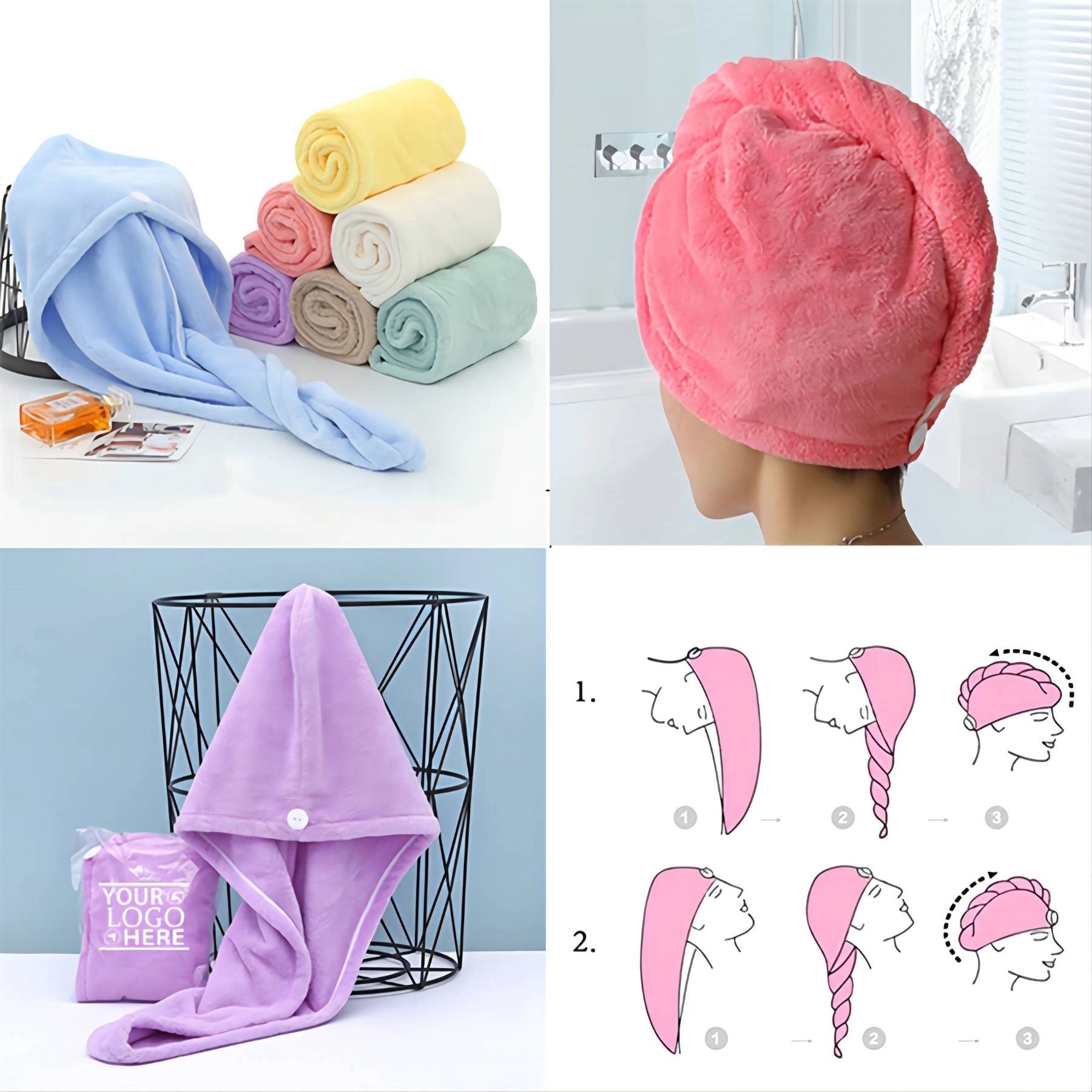 Hair Towel Wrap 2
