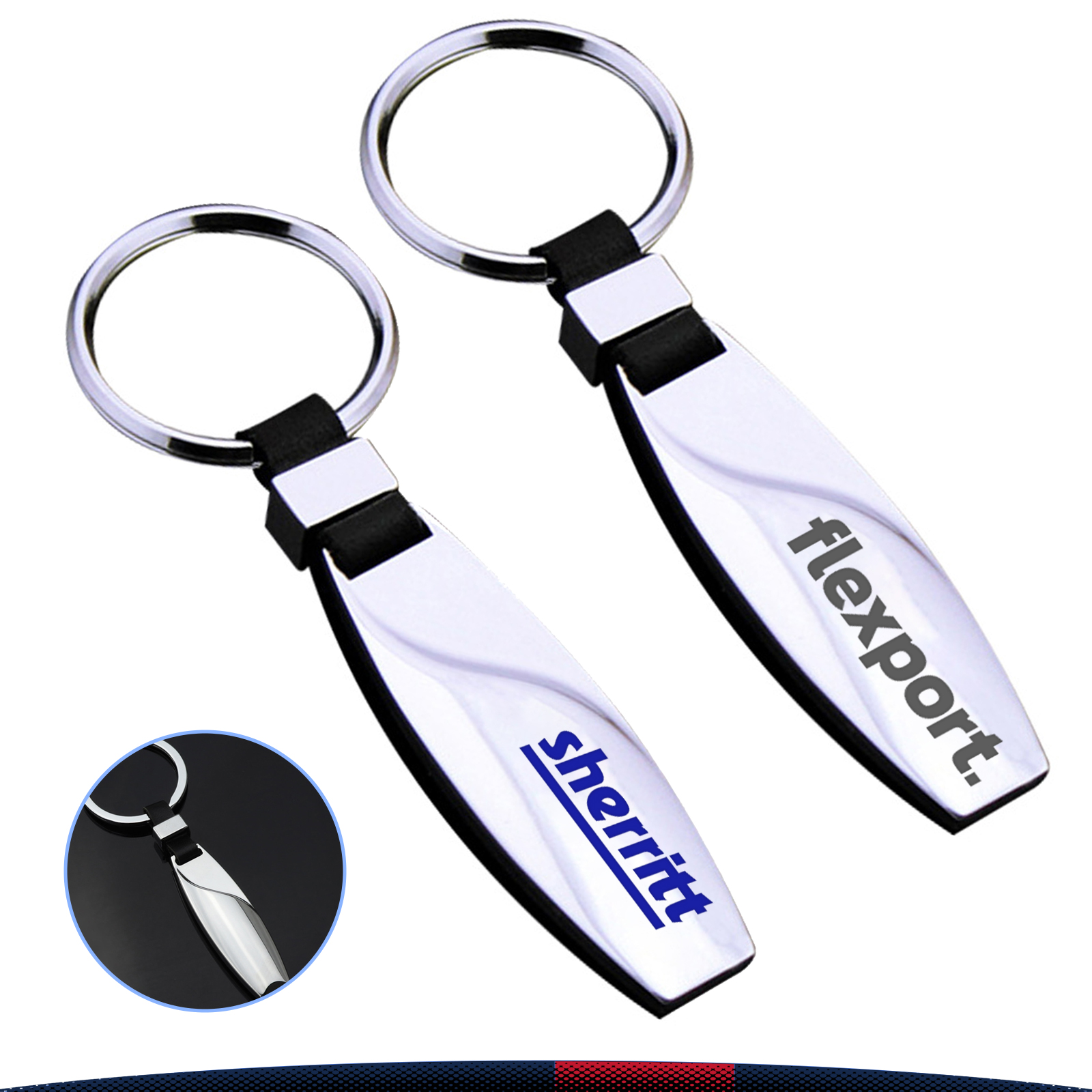 Water Drop Car Keychain 2