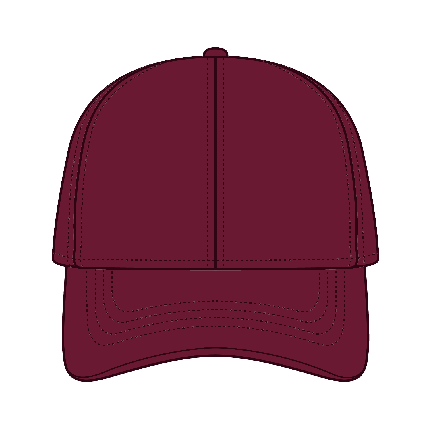 OTTO CAP® 4 Panel Ponytail Cap 8