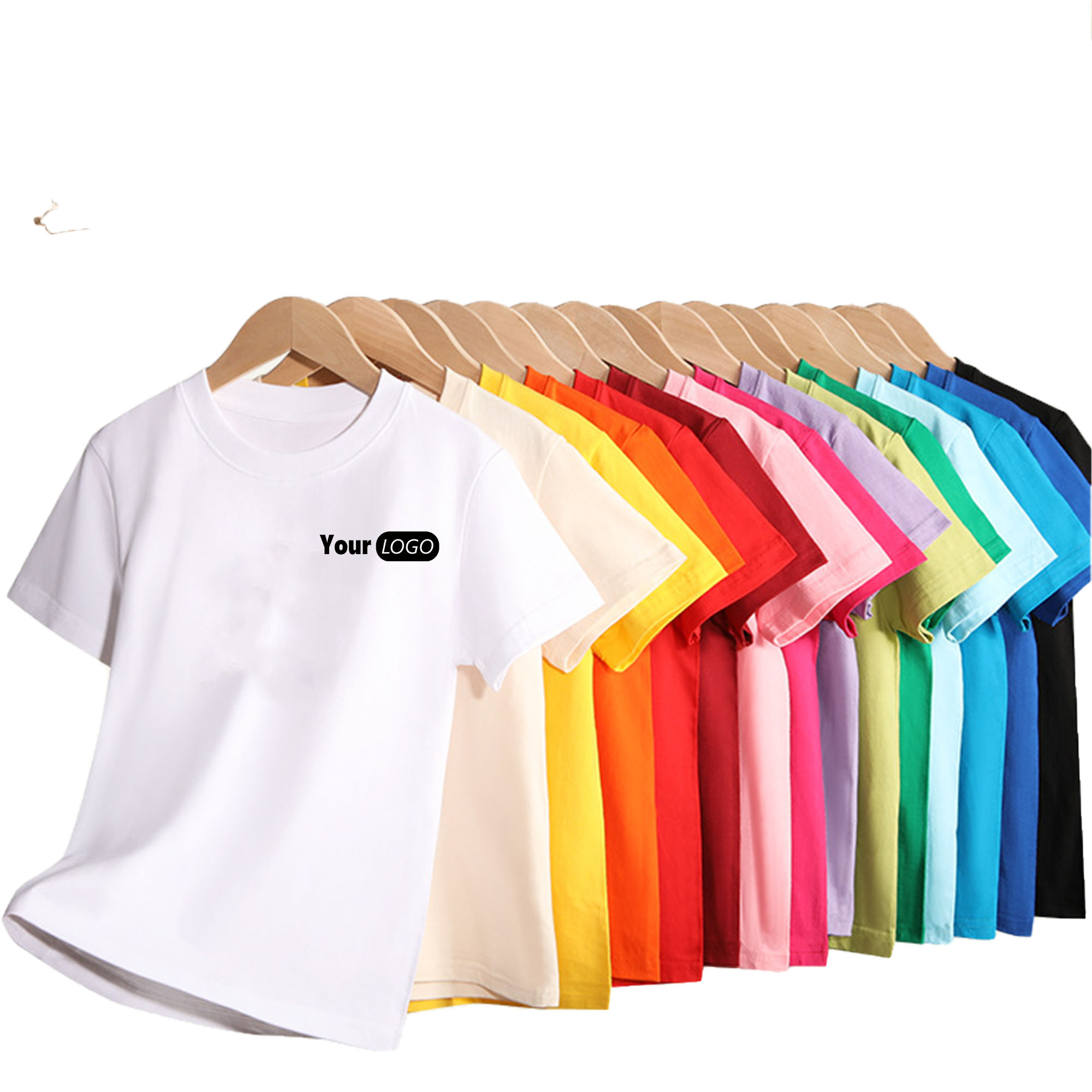 Pure Cotton Children's Short Sleeved T-shirt 1