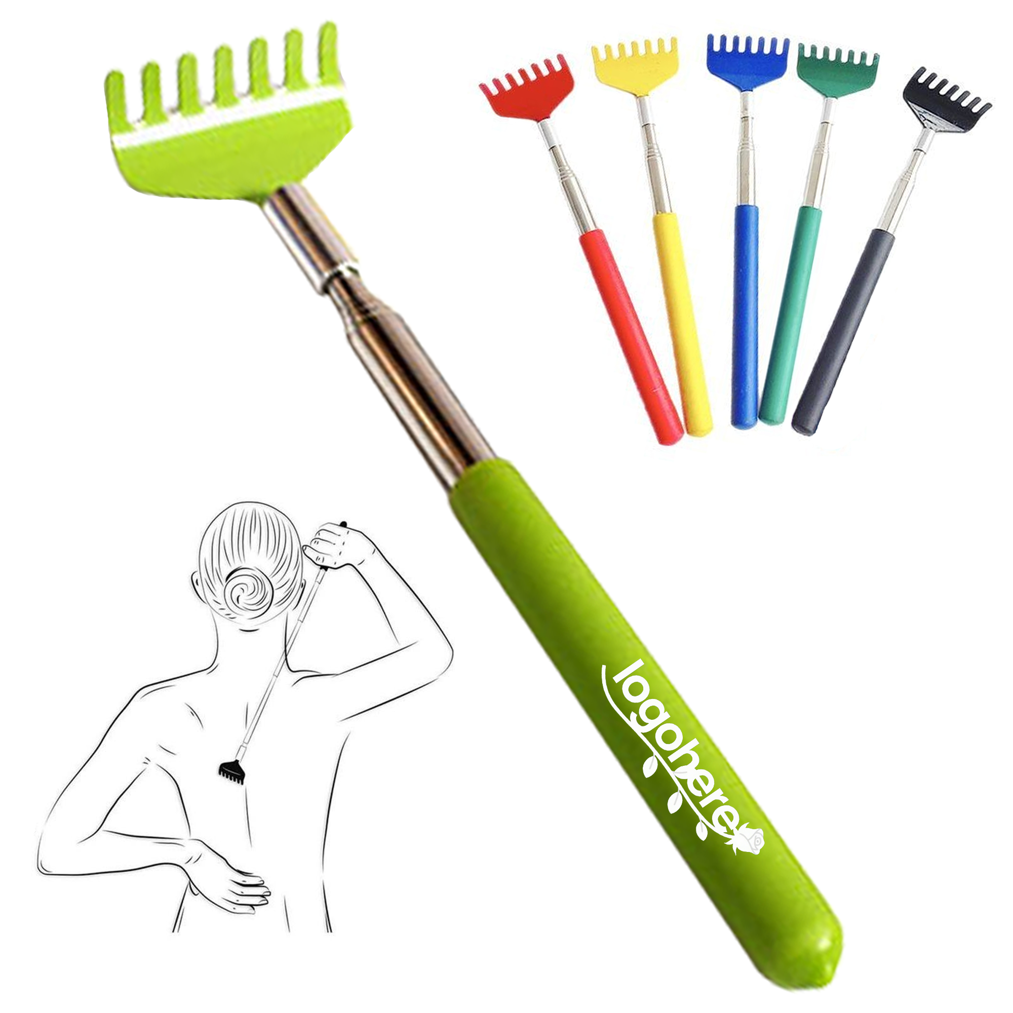 Heavy Duty Adjustable Back Scratcher 5