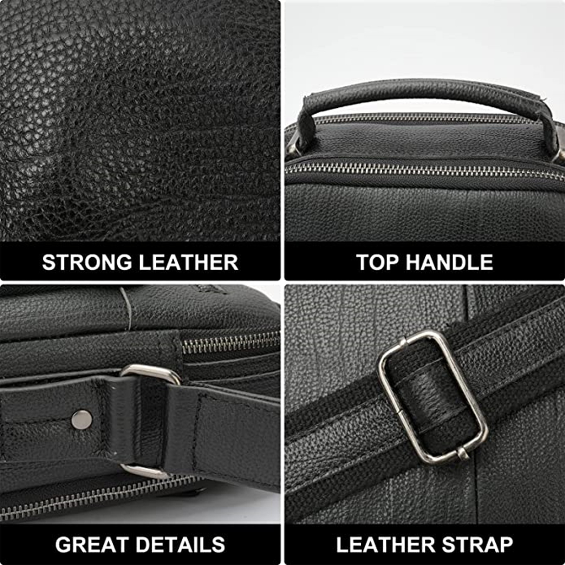 Genuine Leather Messenger And Shoulder Bag 2