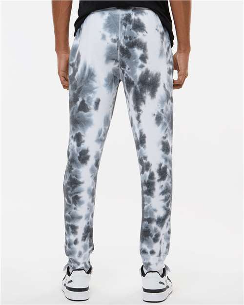 Unisex Tie-Dyed Fleece Joggers - 8884 22