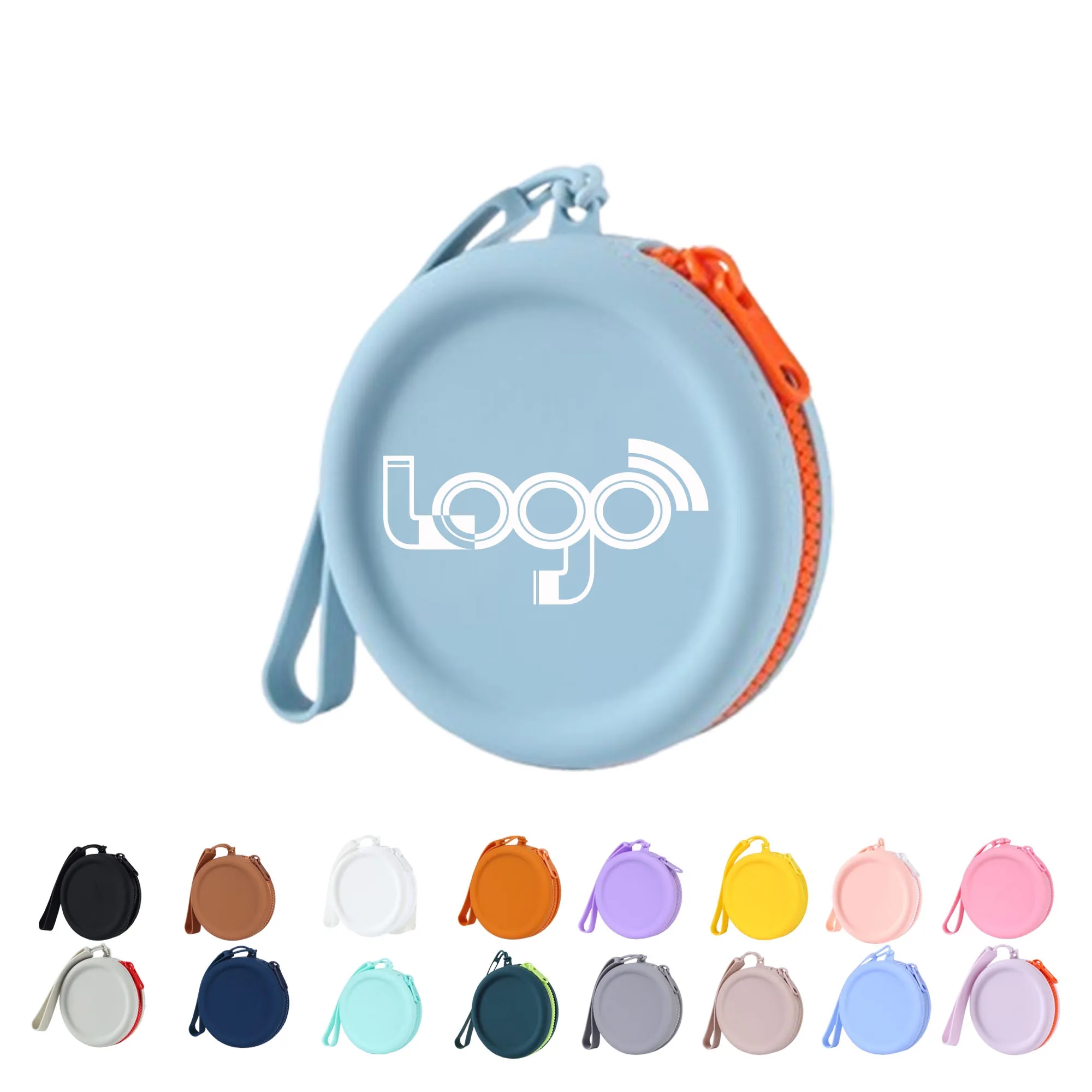 Creative Silicone Storage Pouch Keychain