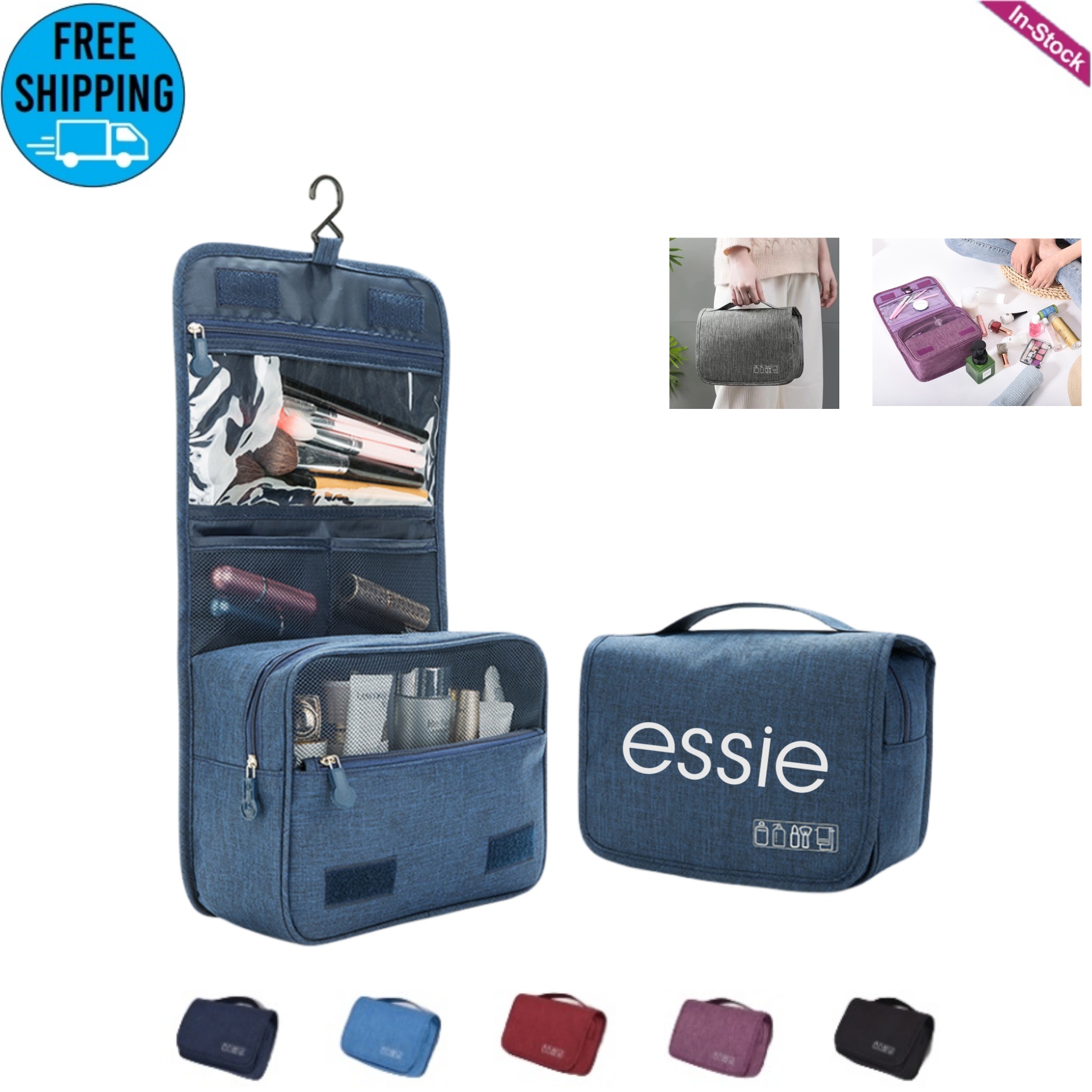 Travel Hanging Toiletry Bag 1