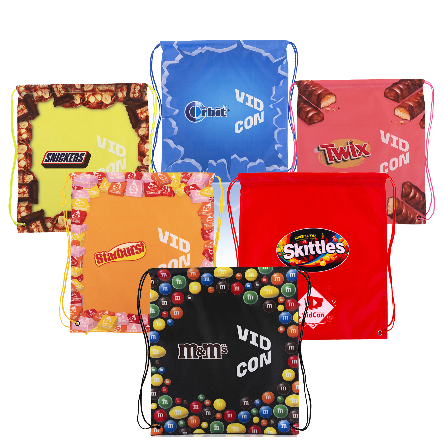 Top-Notch Full-Color Sublimated Drawstring Backpack Cinch Bag 15"x17" 1