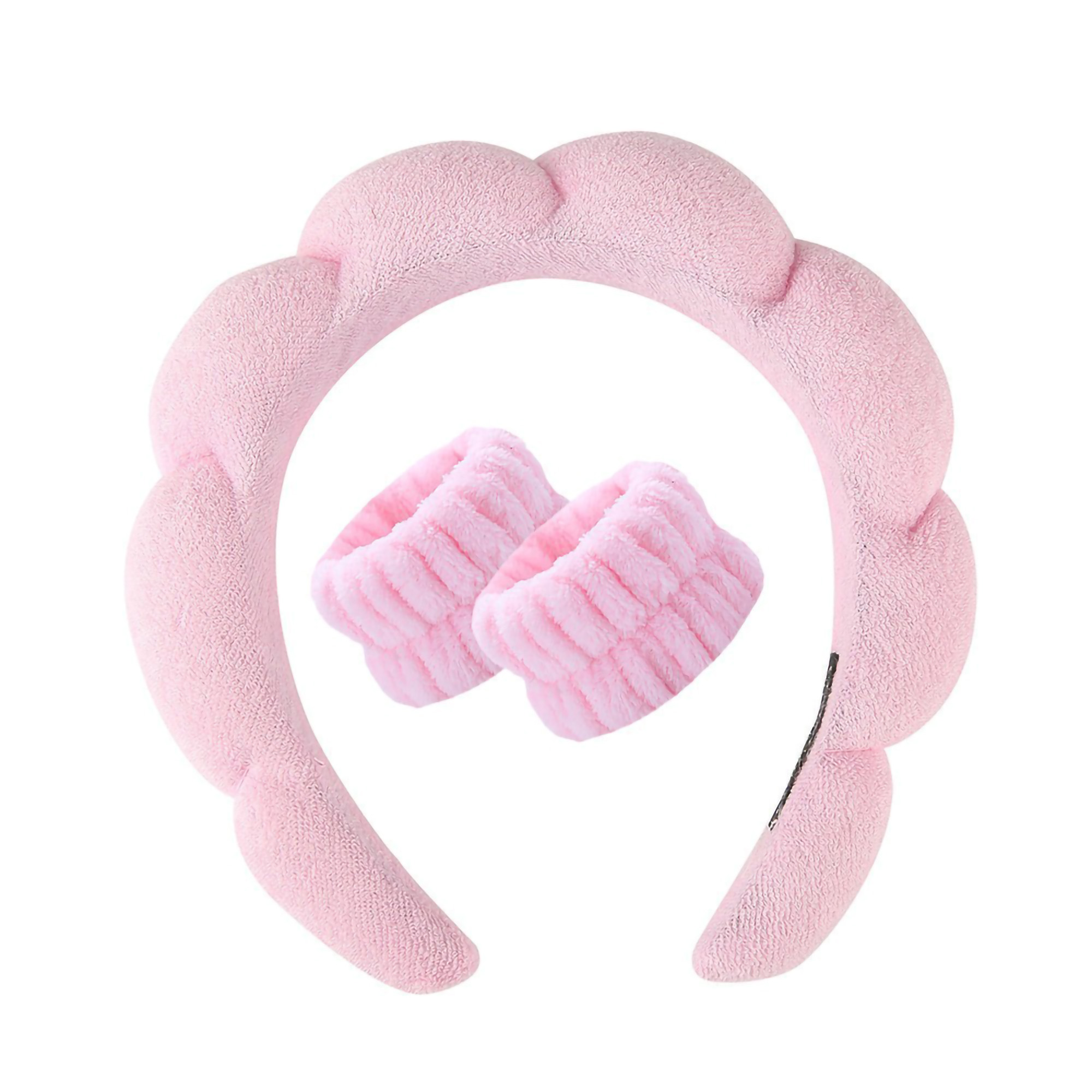 MOQ50 Terry Cloth Spa Cloud Headband 9