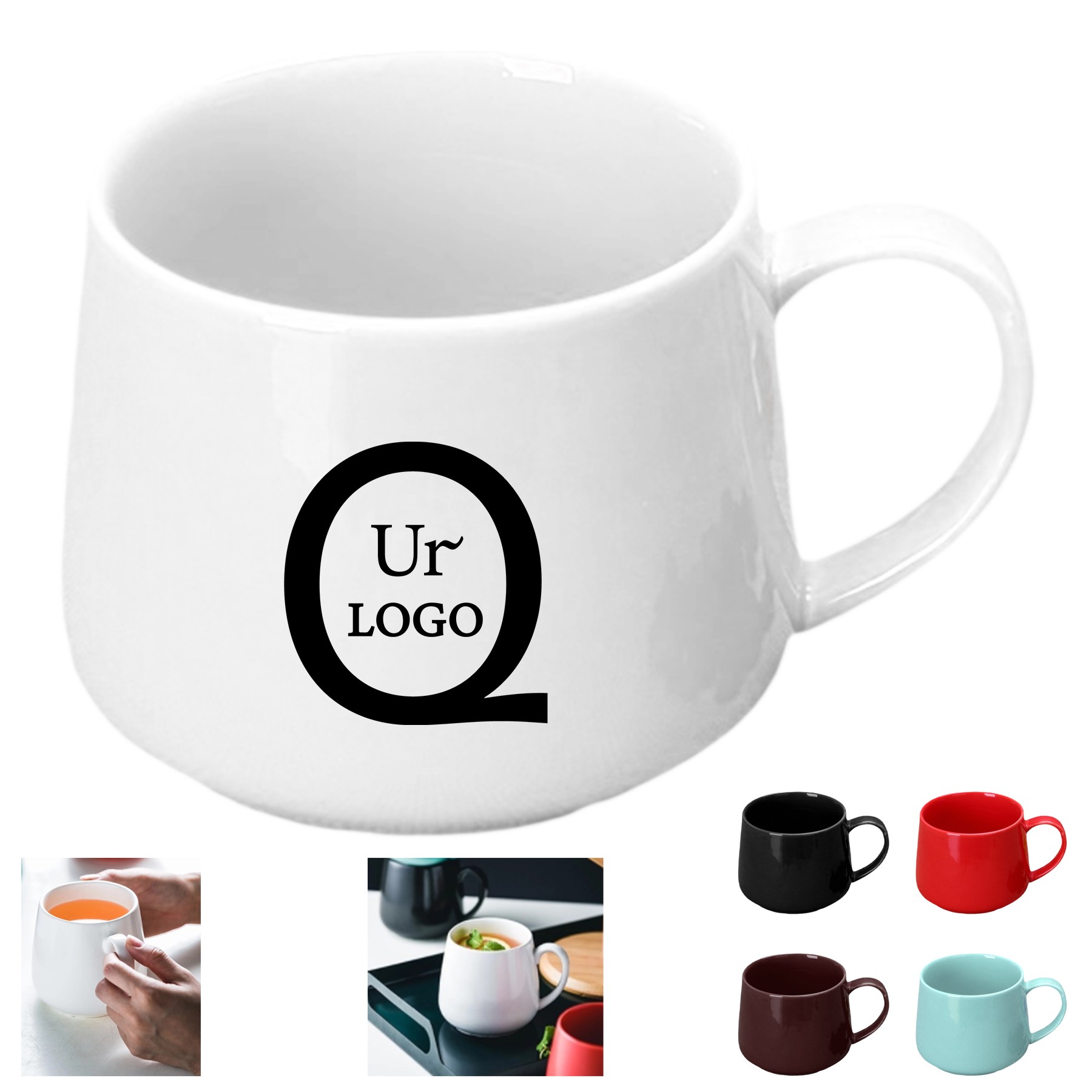 10Oz Matte Color Ceramic Mug 1