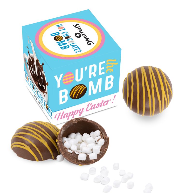 Hot Chocolate Bomb With Yellow Drizzle - Easter Box 1