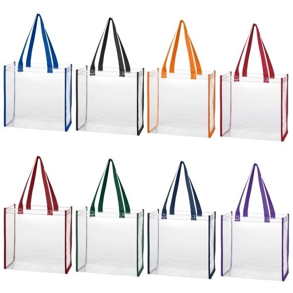 Clear Stadium Tote Bags 7
