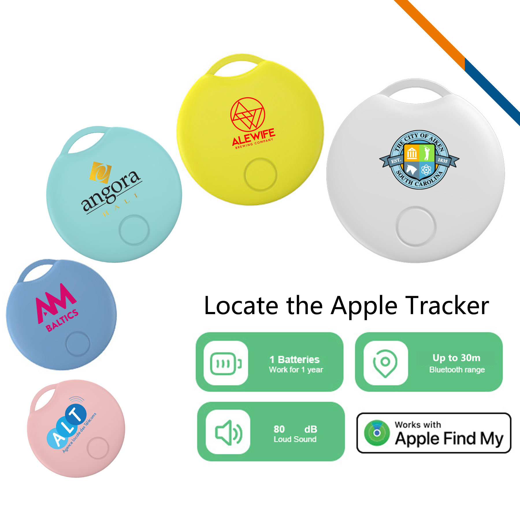 Vibeo iPhone Compatible Tracker 5