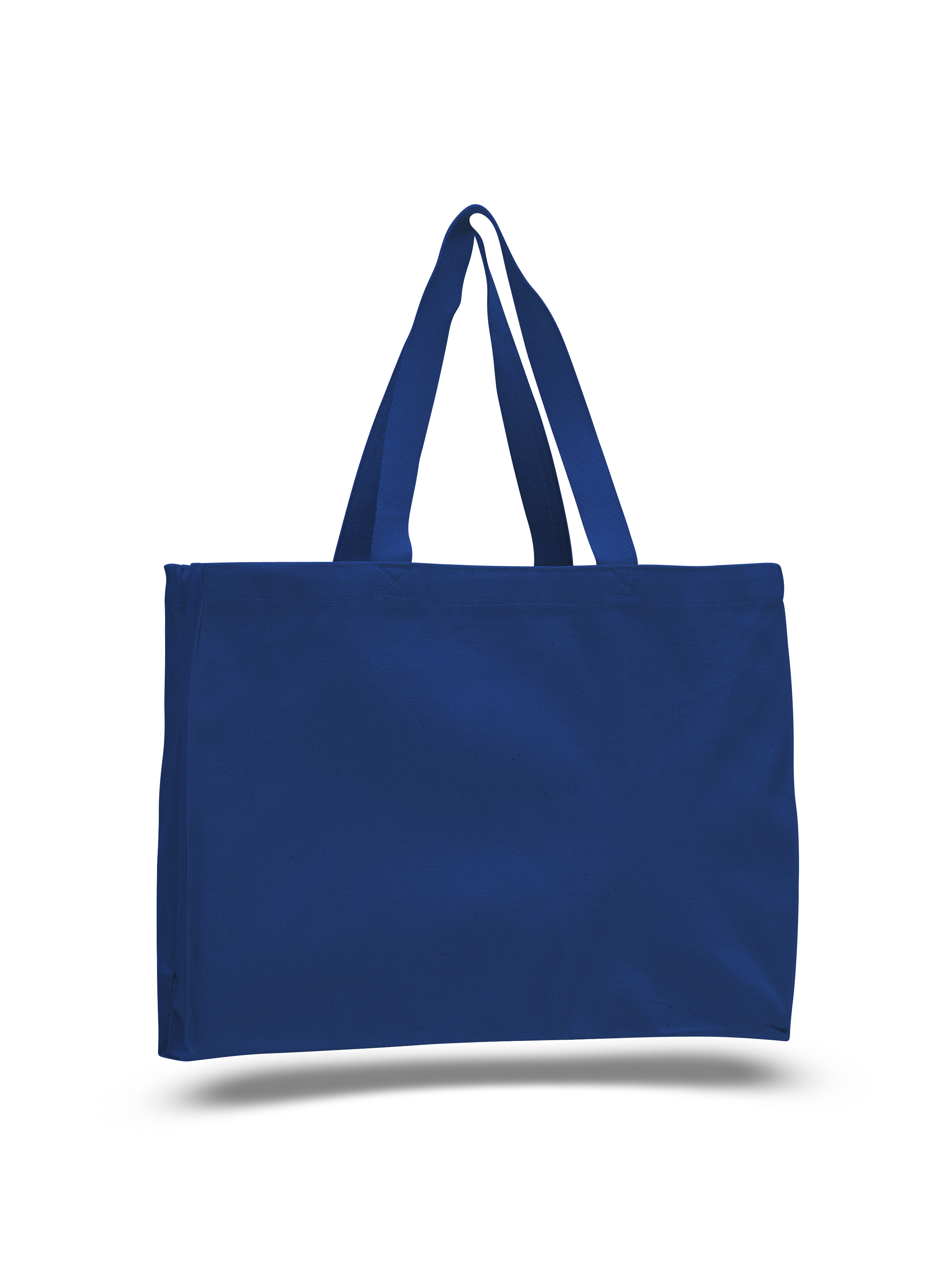 Heavy 12 oz. Cotton Canvas Gusset Tote Bag - Colors, custom tote bag with logo imprint 4
