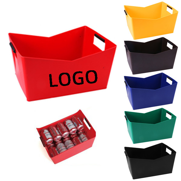 Plastic Beer Ice Bucket Storage Bins 2