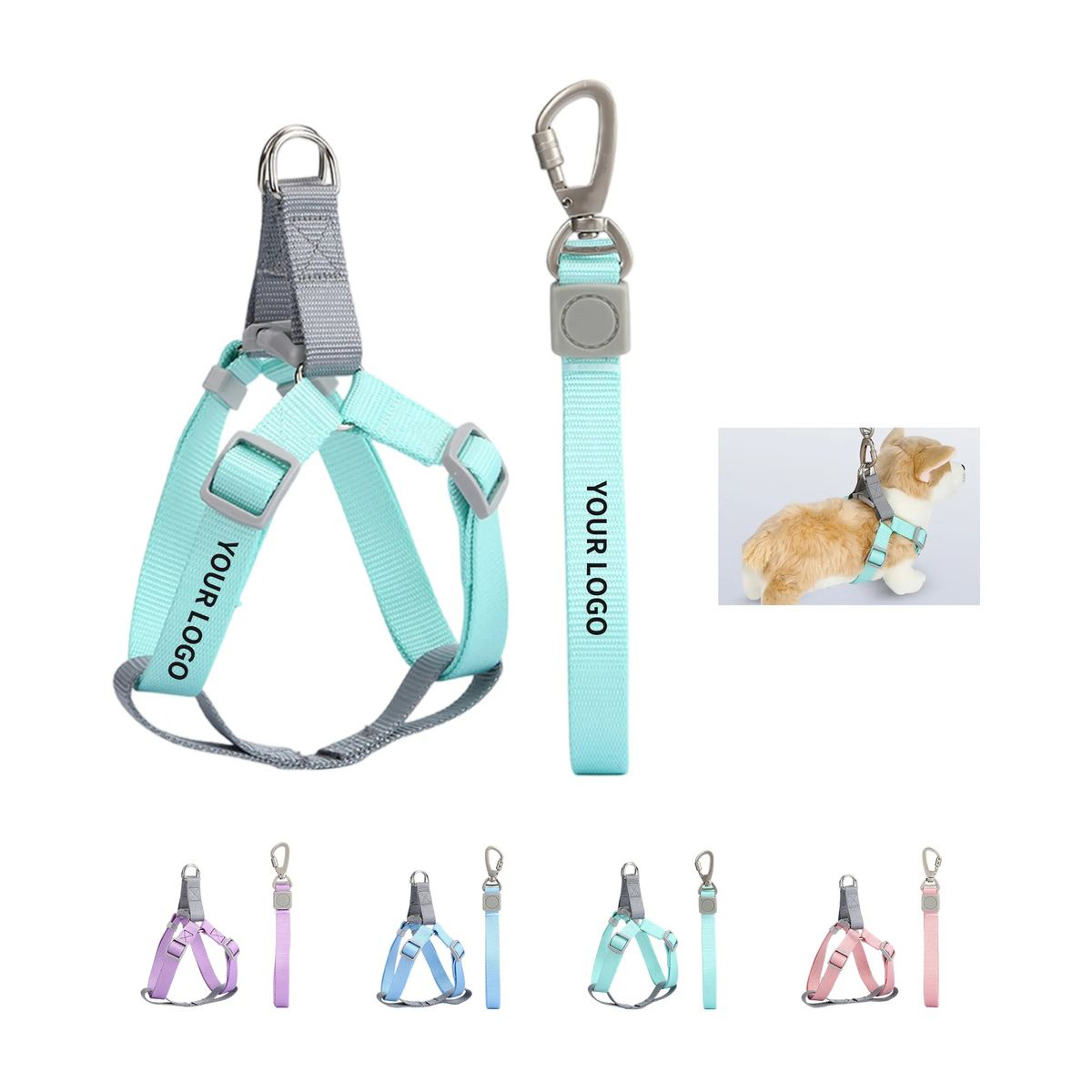 Tangle Free Nylon Pet Control Leash 7