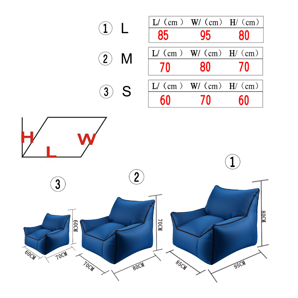 Outdoors Inflatable Loungers Air Chair 4