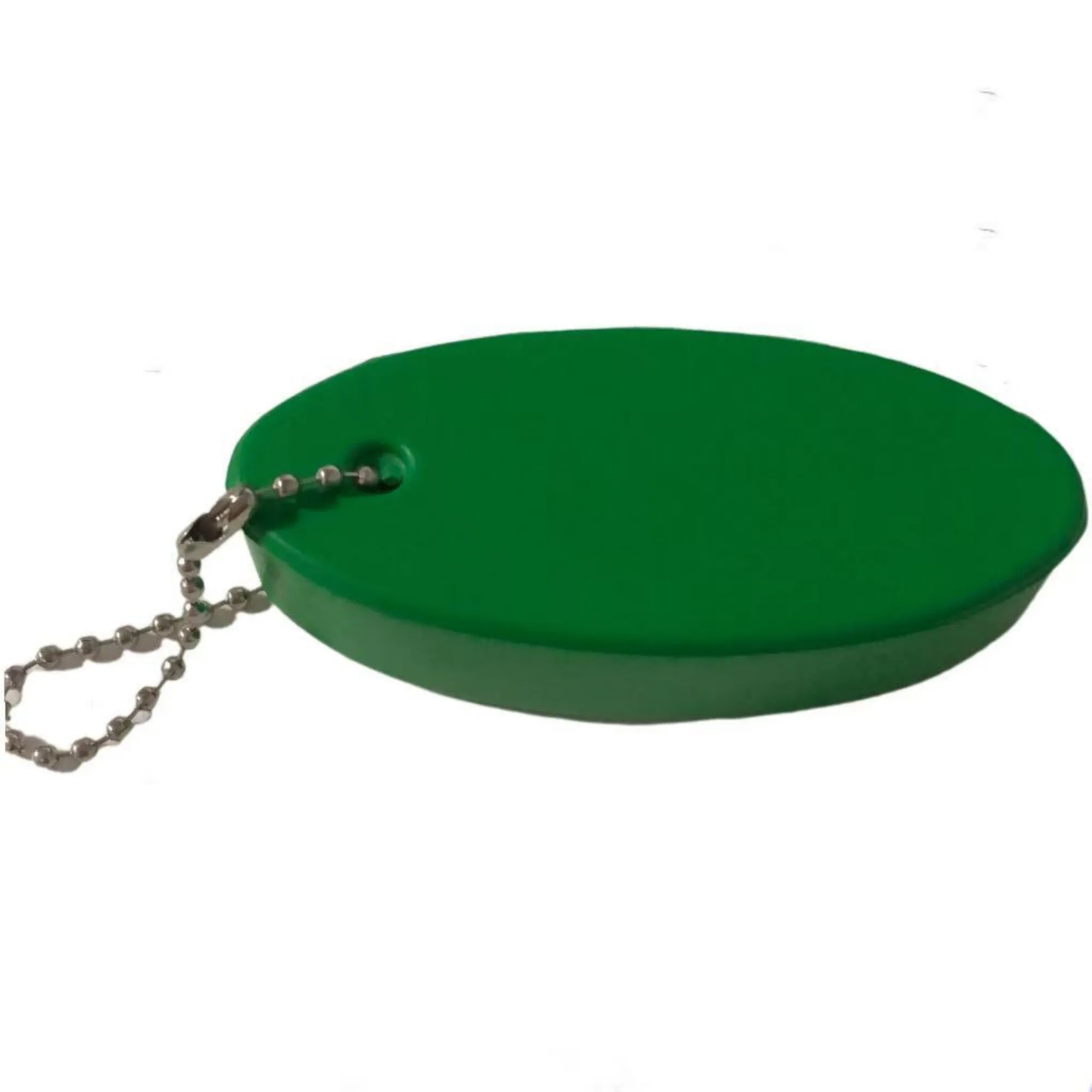 Floating Oval-Shaped PU Keychain 5