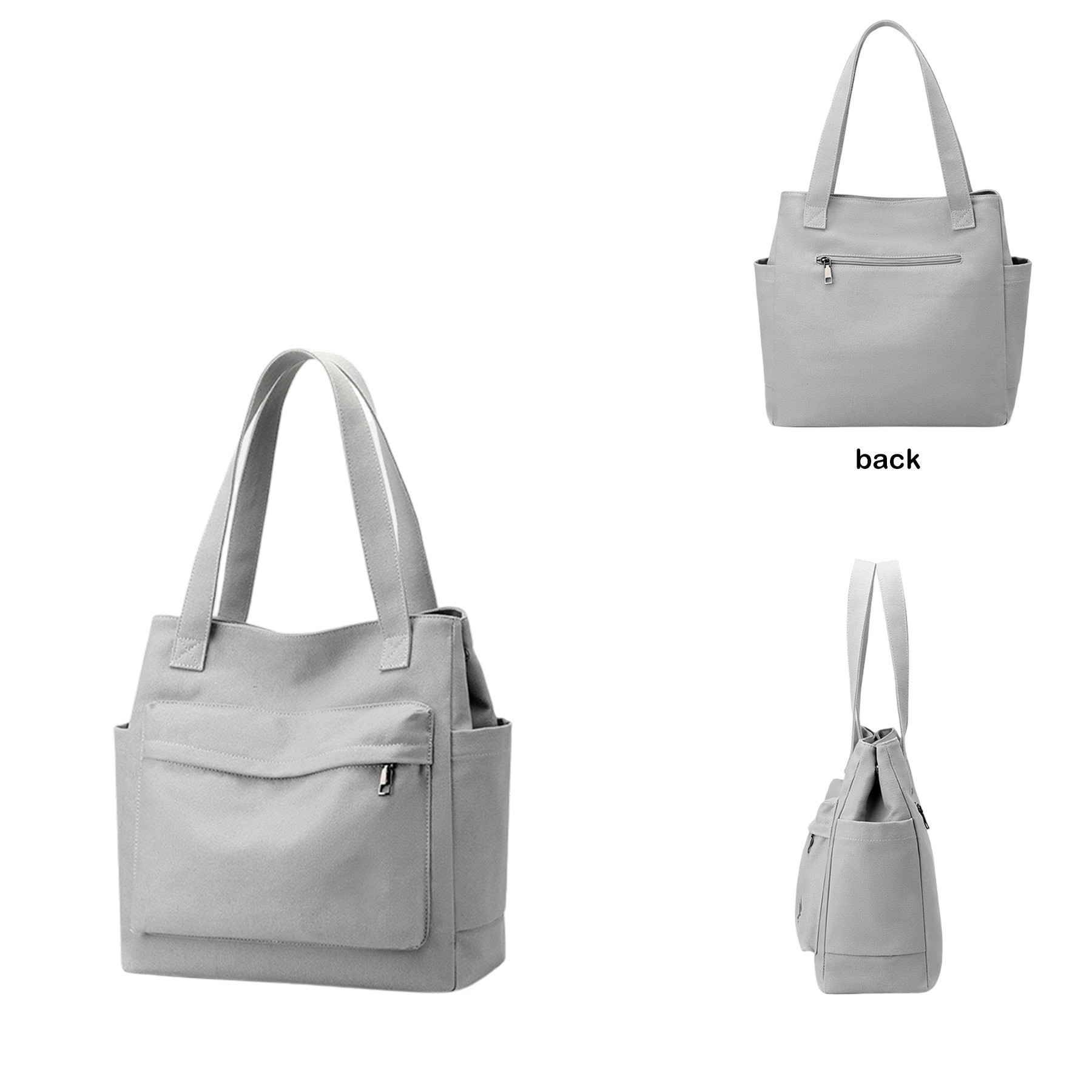 Simplicity Modern Canvas Tote Bag 1