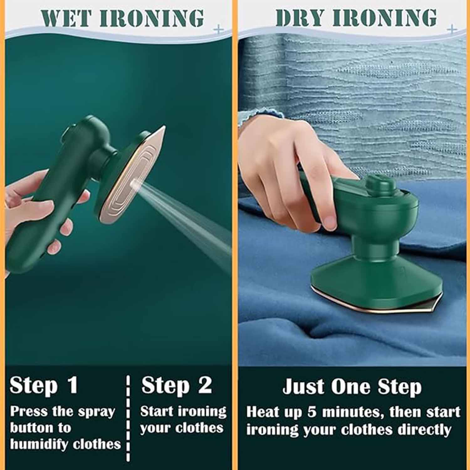 Household Small Hand-Held Hanging Ironing Machine 3