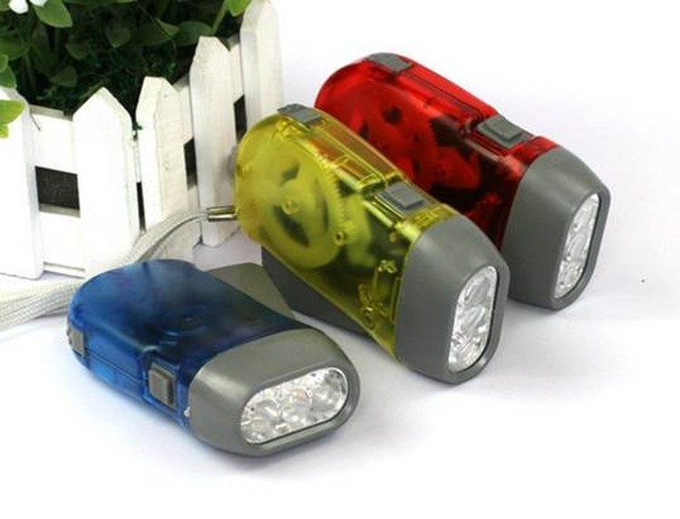 New Fashion Handle Push Promotional LED Flashlight 1