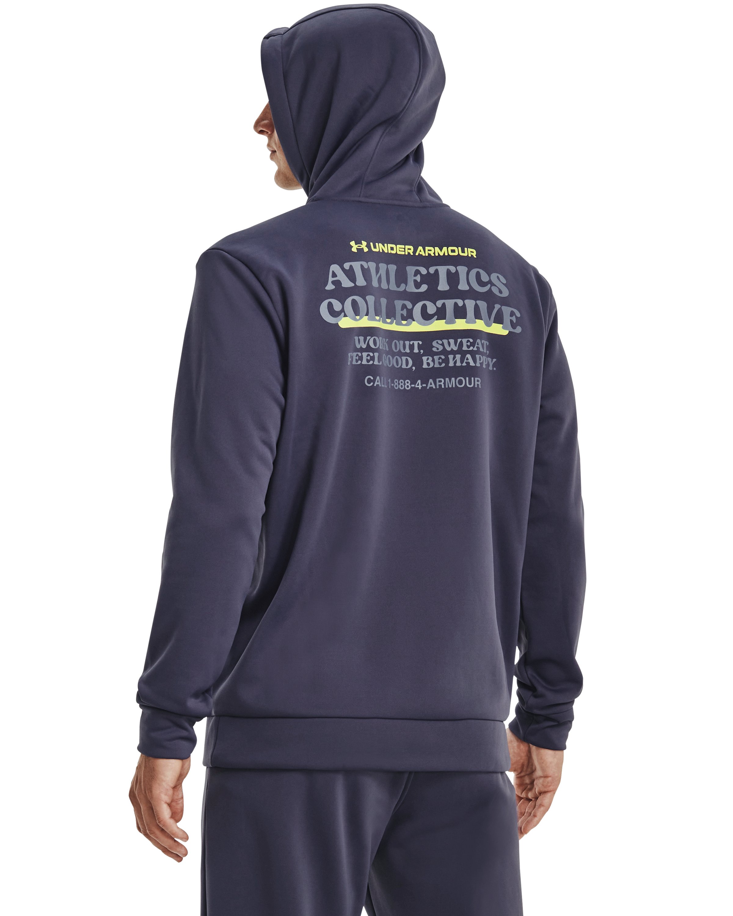 Men's Armour Fleece Hoodie, custom hoodie or sweatshirt with logo imprint 4