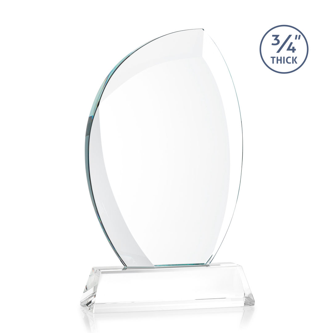 Wichita VividPrint™ Award on Newhaven Base - Clear 2