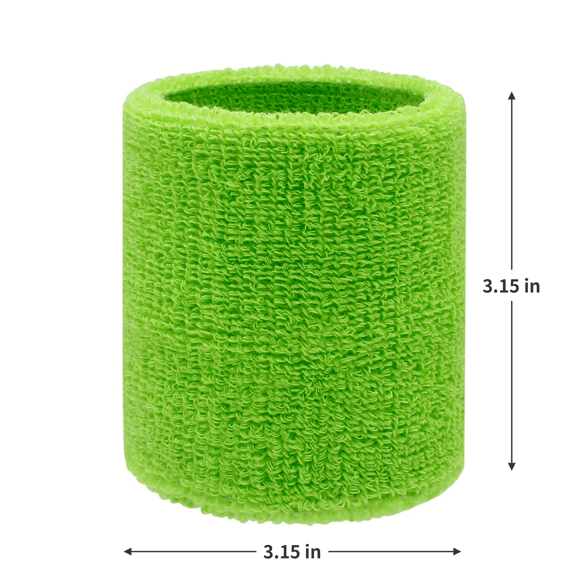 Sweat-Absorbent Terry Athletic Wristband 3