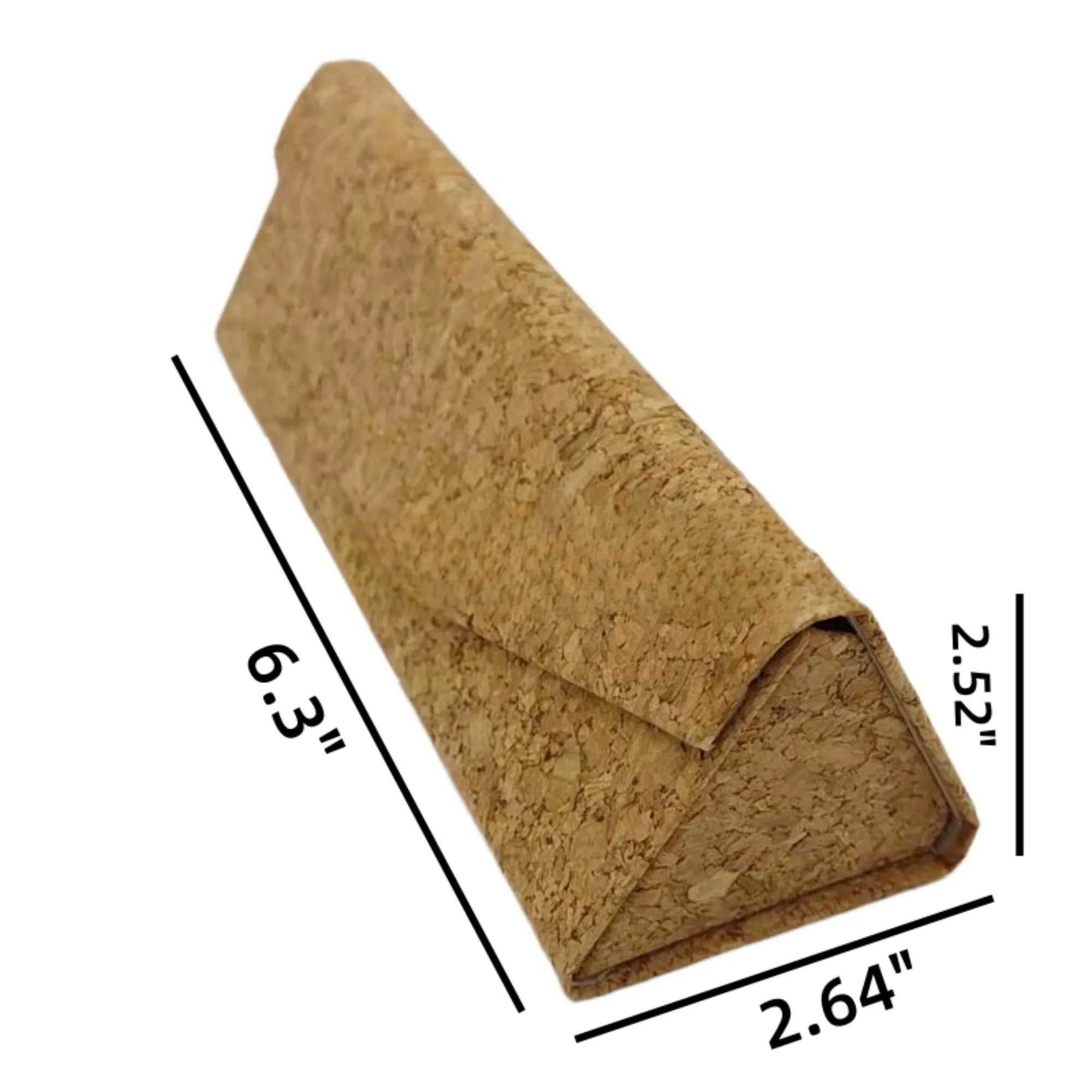 Foldable Woodgrain Pattern Sunglass Case 3