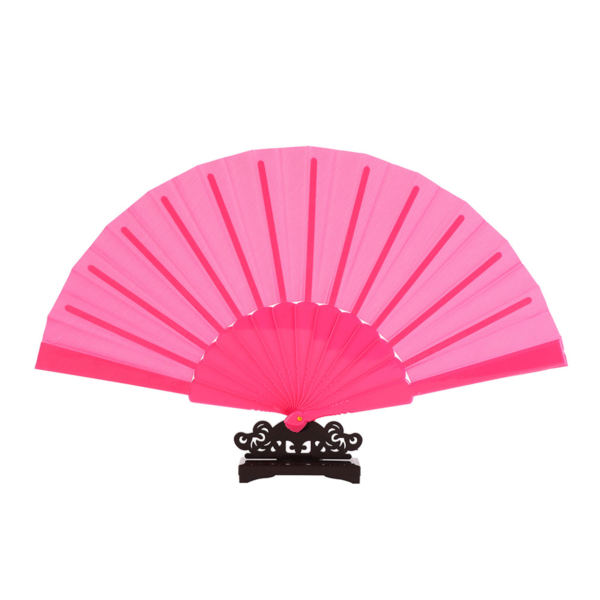 Plastic Hand Held Folding Fan 9