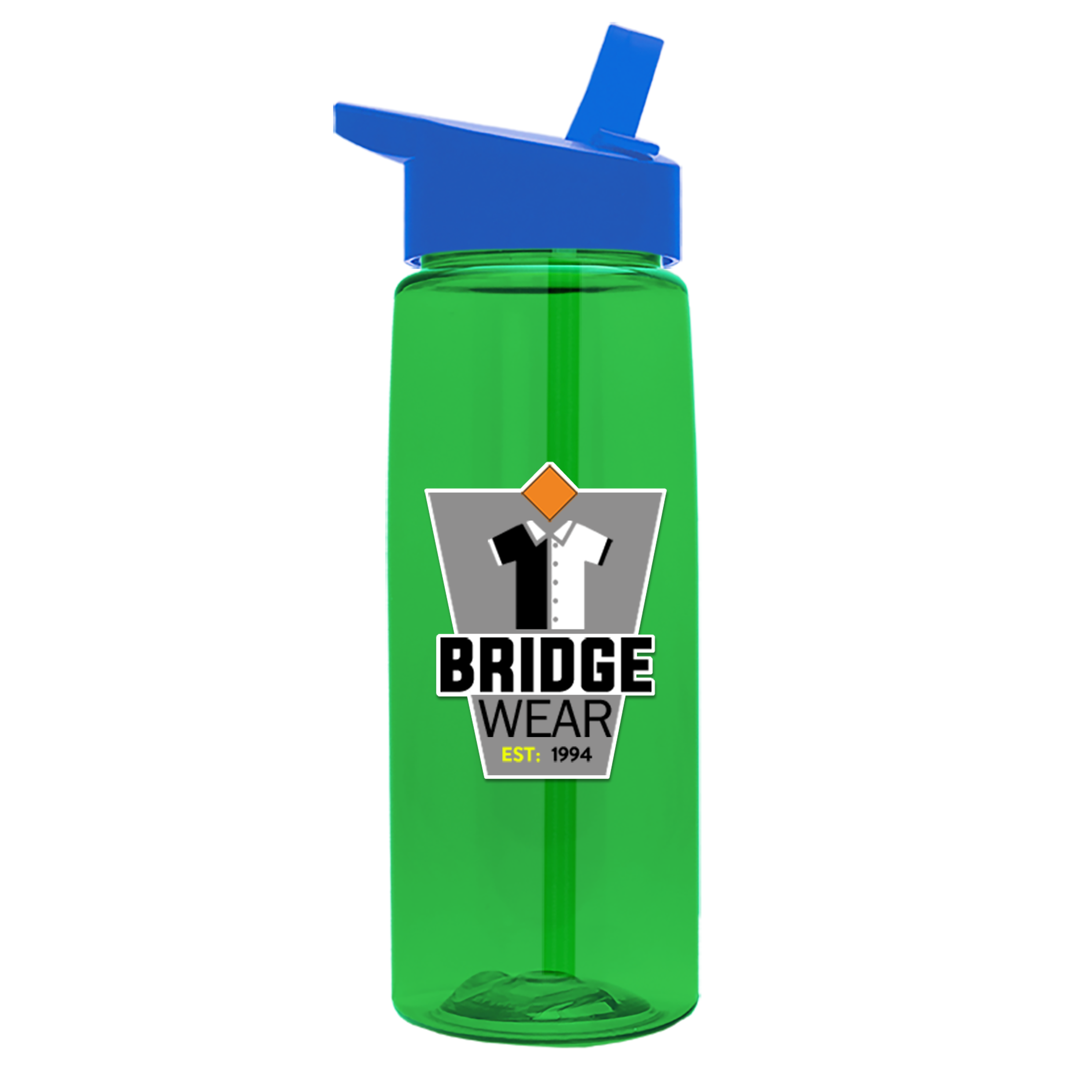 Garyline® Flair Tritan® Bottle with Flip-Straw Lid - 26 oz. 34