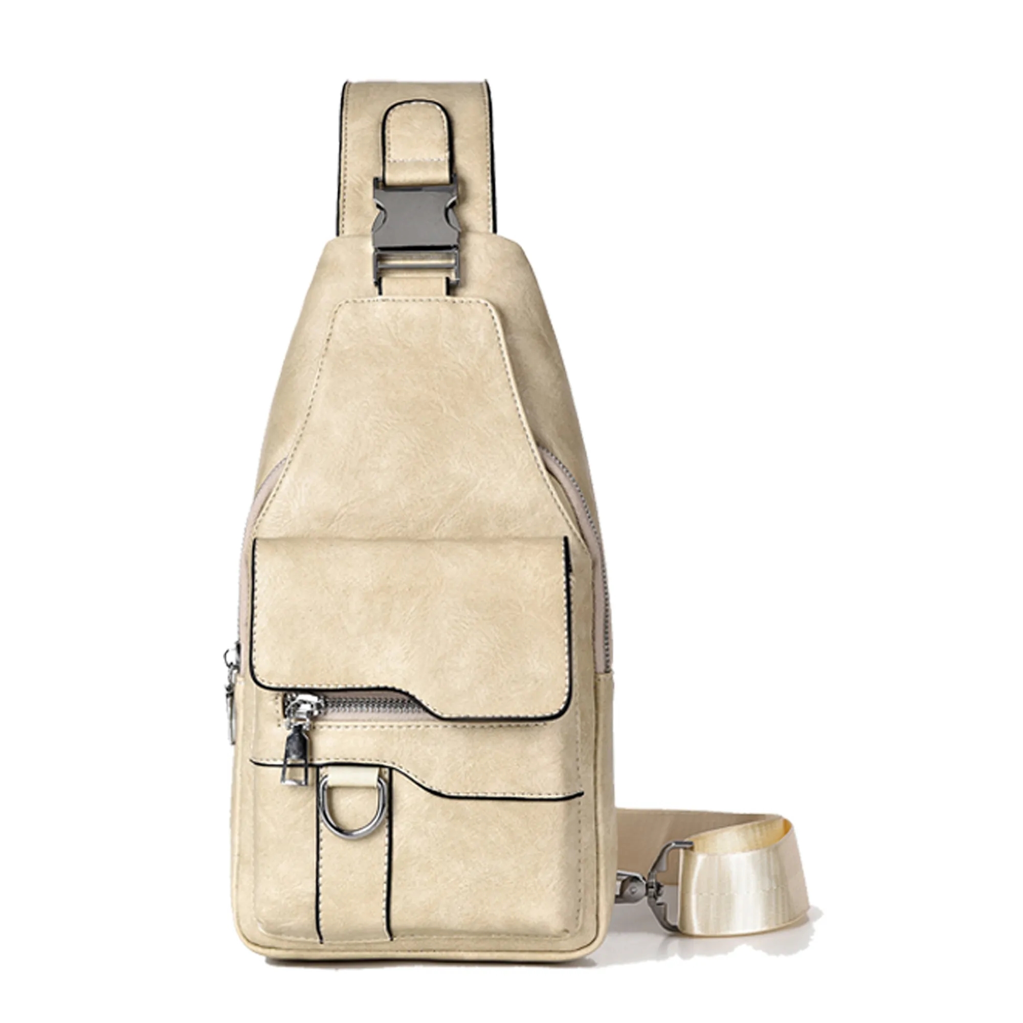 Large-Capacity Retro Versatile Crossbody Chest Bag 2