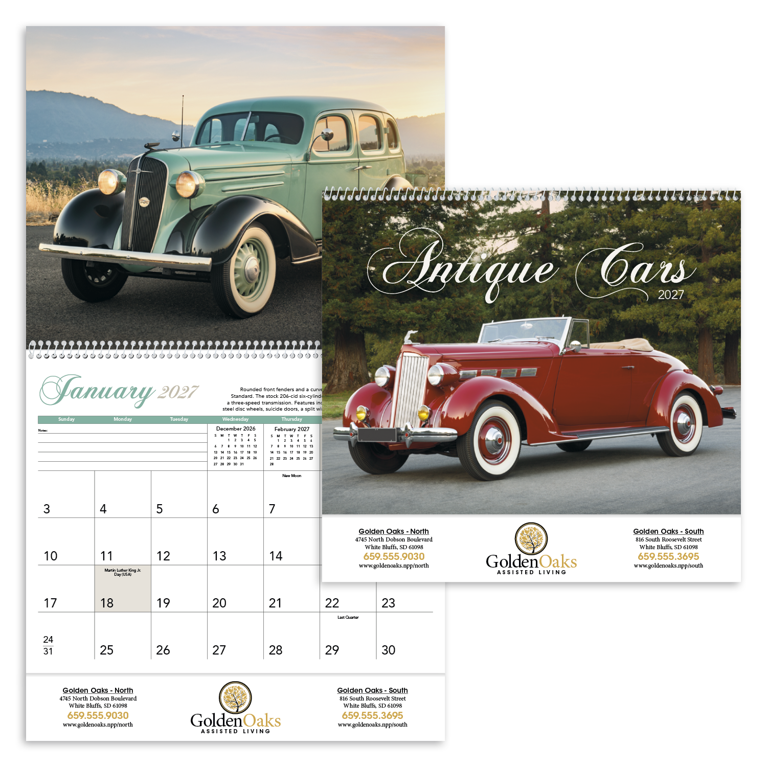 Triumph® Calendars Antique Cars Calendar 33