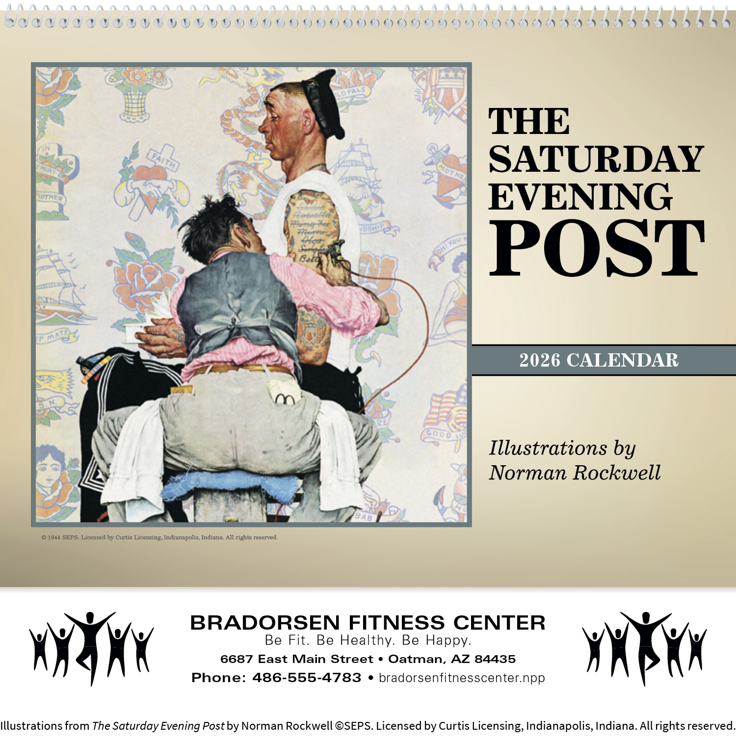 Triumph® Calendars The Saturday Evening Post Deluxe Pocket Calendar 16