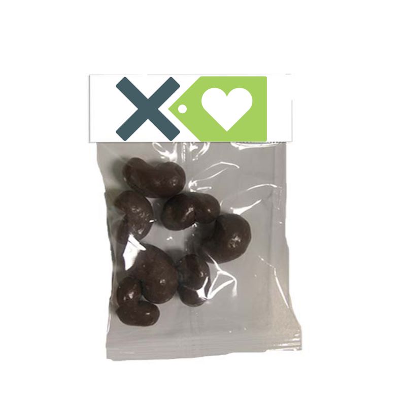 Small Header Bags - Milk Chocolate Cashews 2