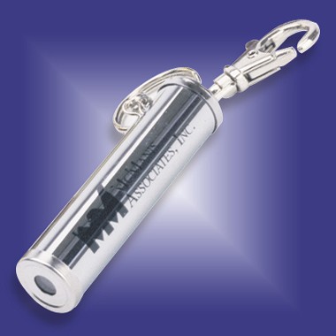 Chrome Plated Kaleidoscope Key Ring 1