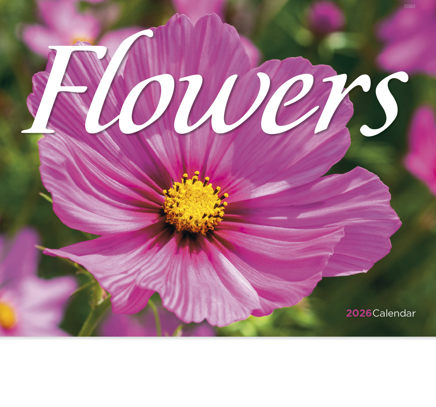 Good Value™ Flowers - Stapled Calendar 39