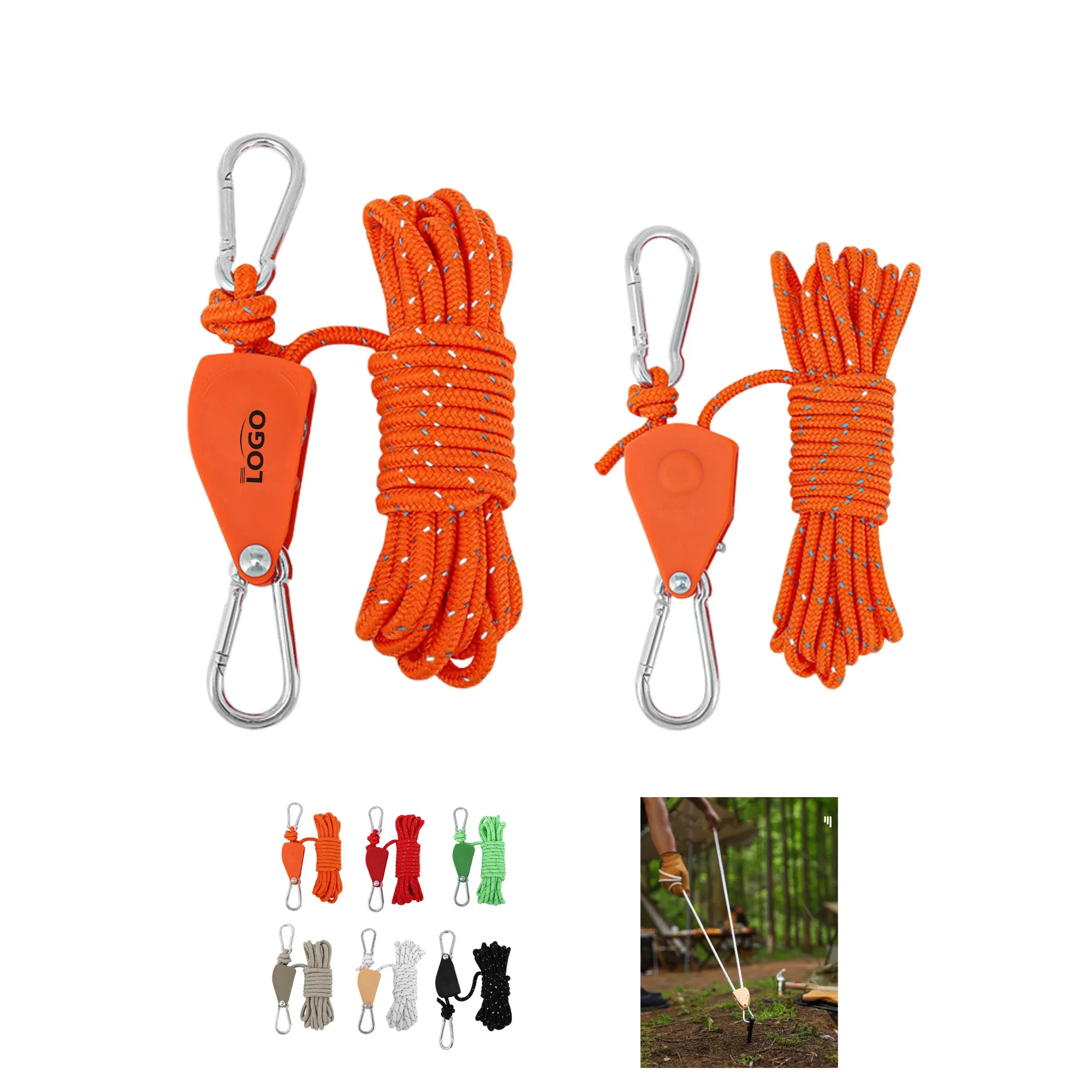 Adjustable Heavy Duty Tent Rope