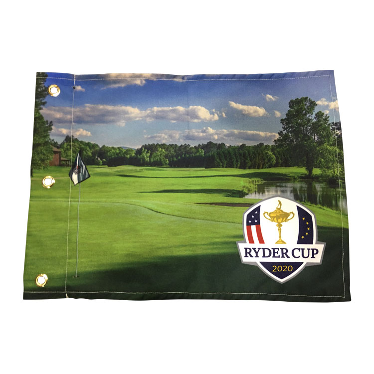 Sublimated Pin Flag with Grommets 2