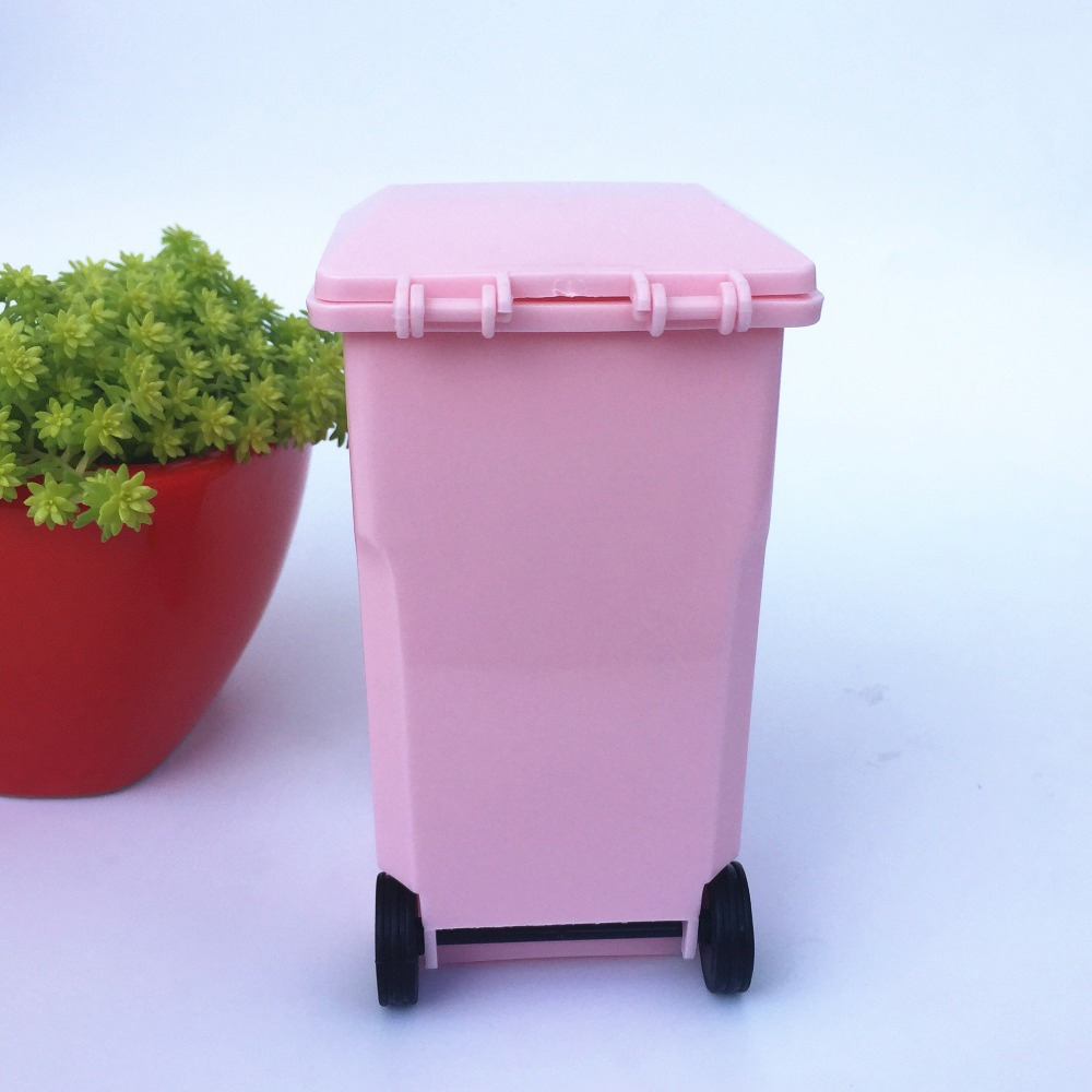 Creative Mini Trash Can Desktop Organizer 4