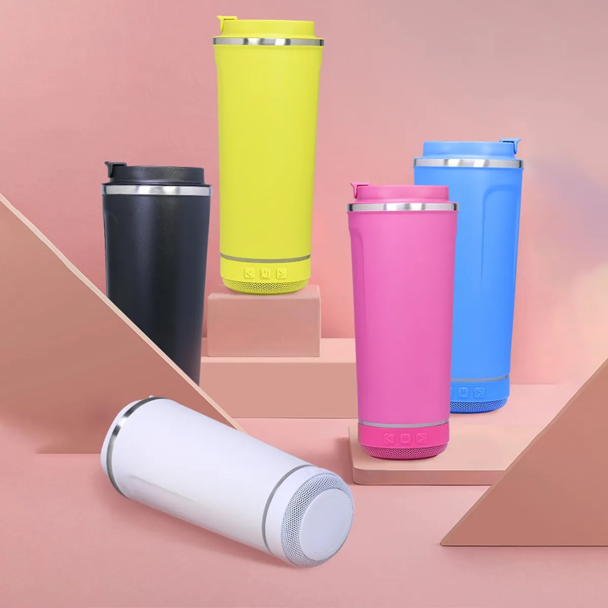 18oz. Multifunctional Detachable Bluetooth Speaker Water Cup 4