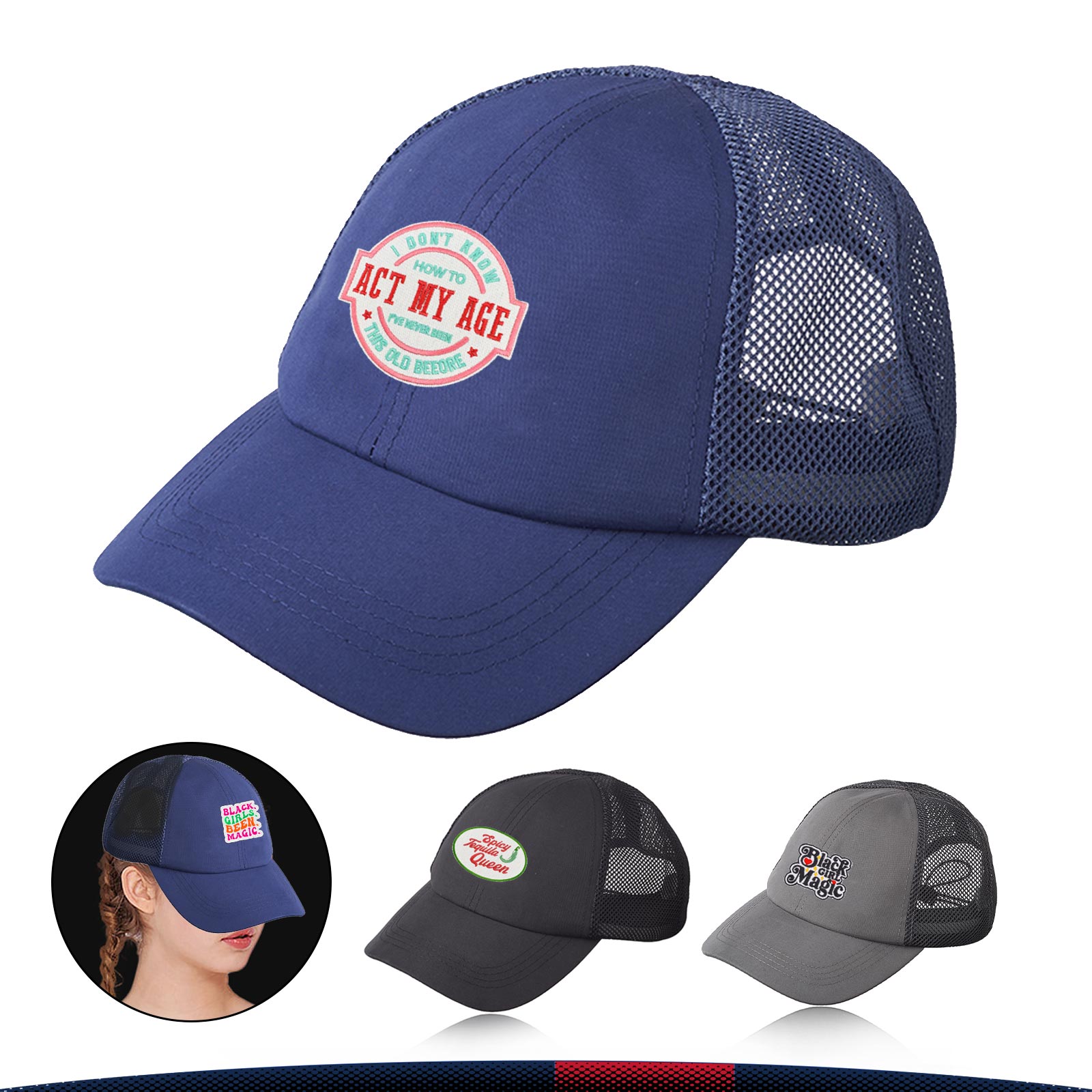 Skapha Mesh Performance Running Cap 4