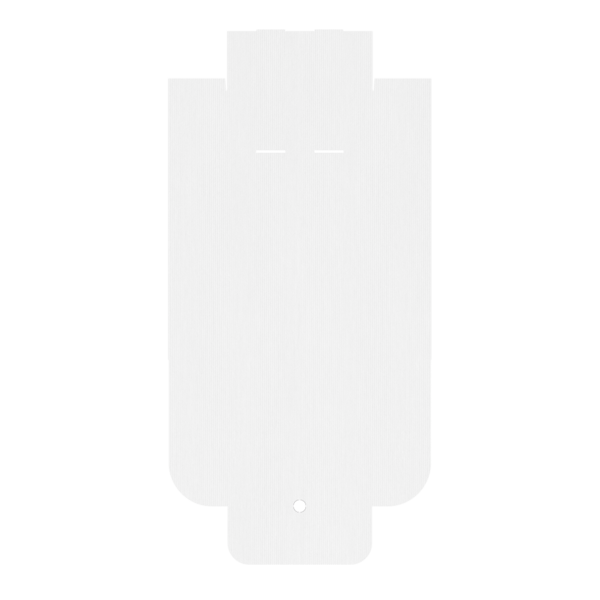 10" x 10" x 4" Flat Custom White Corrugate Gift Box 3