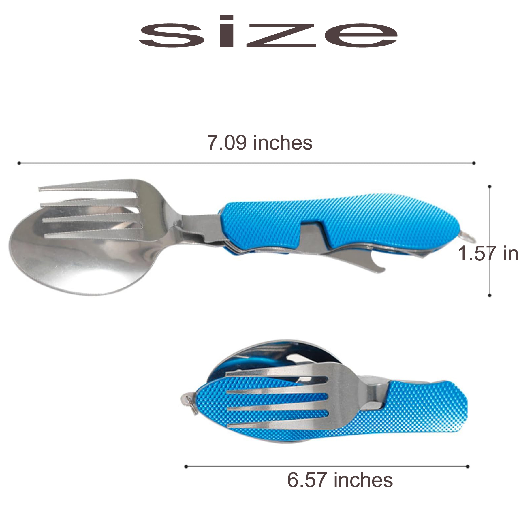 Portable Folding Camping Utensils Set 4