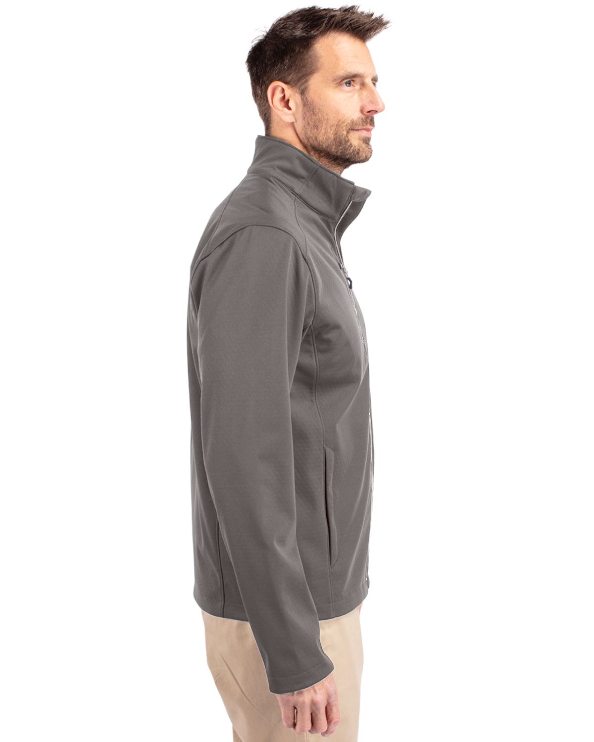 Cutter & Buck Evoke Recycled Honeycomb Fleece Mens Full Zip Jacket 44