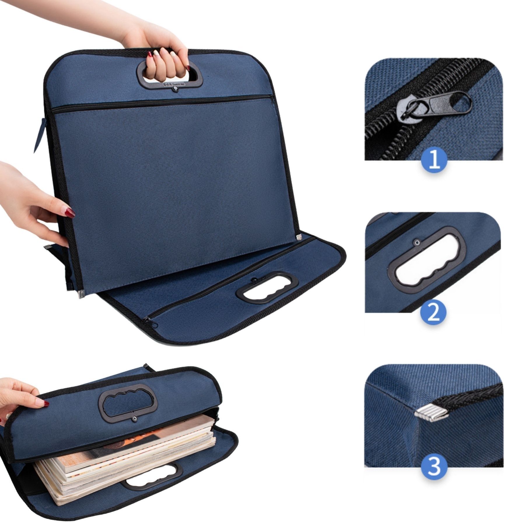 B4 Oxford Document Bag File Bag 2
