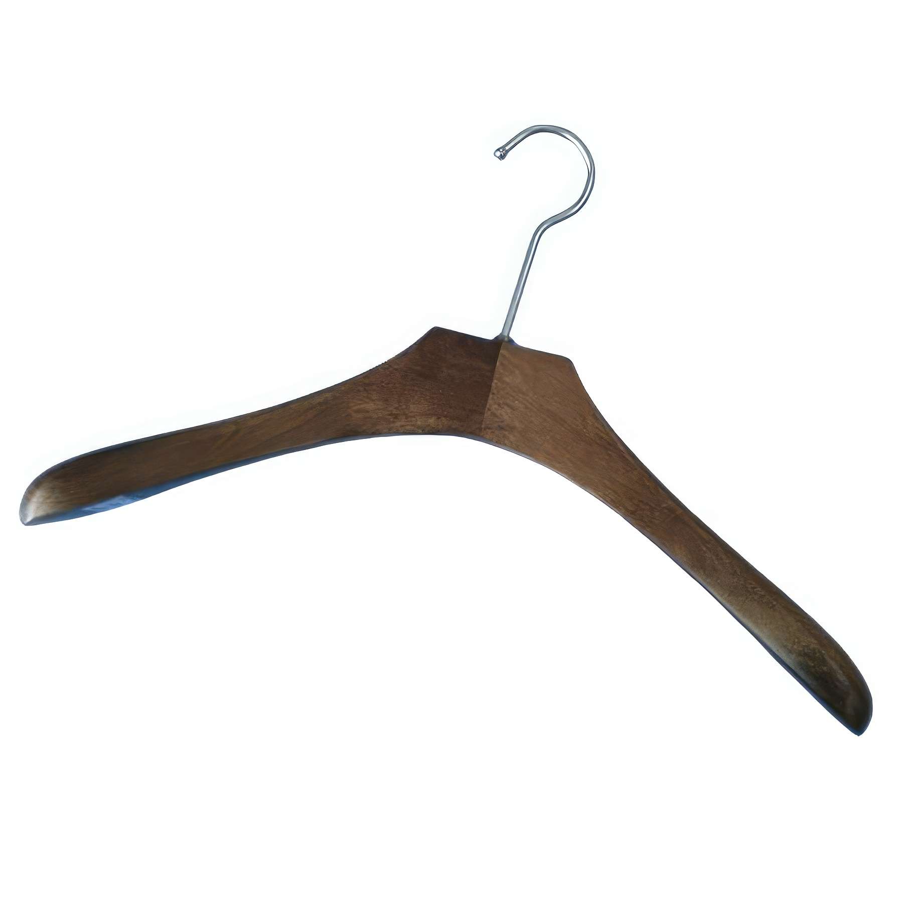Solid Black Walnut Wood Suit Clothes Wardrobe Closet Hanger 2